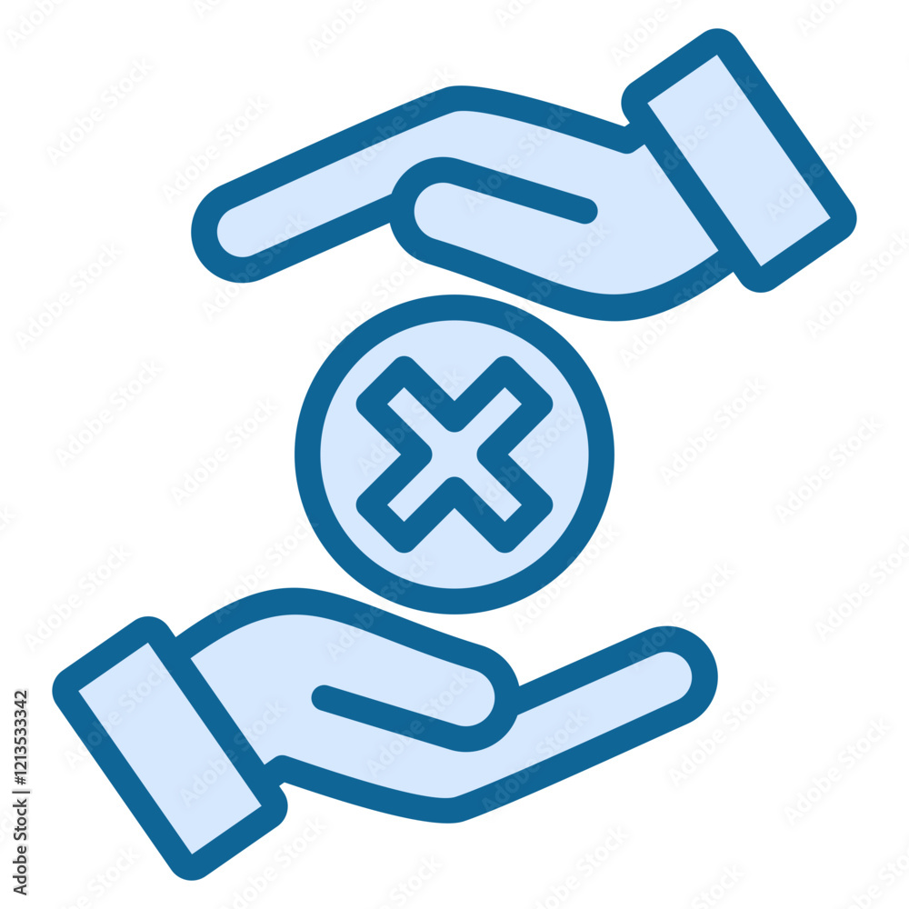 Obraz premium Error Prevention Icon