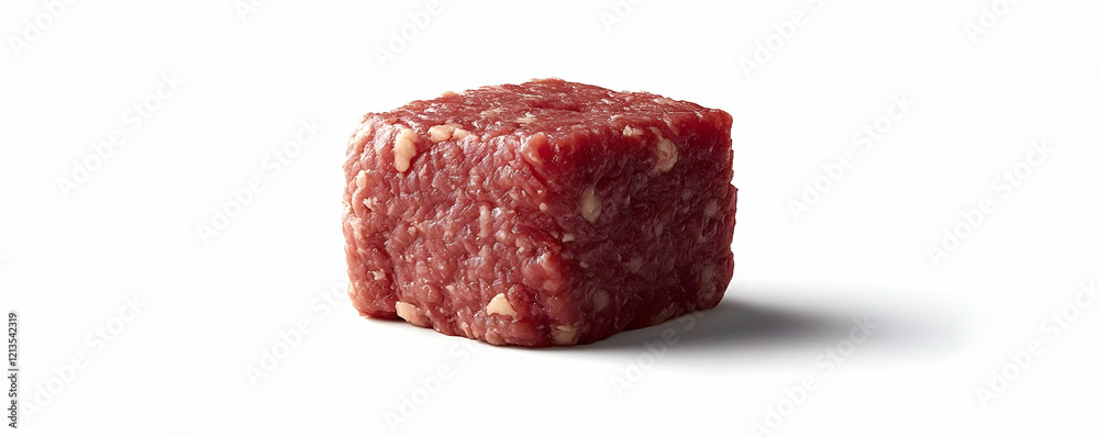 Cube Steak, Studio Shot, White Background, Food Cube Steak, Studio Shot, White Background, Food