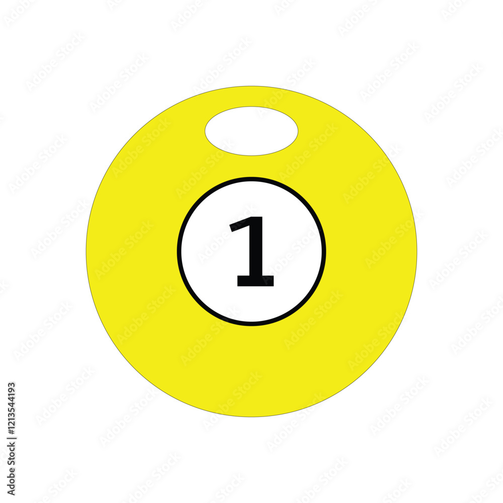 Set Of Billiard Balls Vector Icon Illustrations. Balls For Pool Or Snooker , Flat Icon. Set Of Billiard Balls Vector Icon Illustrations. Balls For Pool Or Snooker , Flat Icon.
