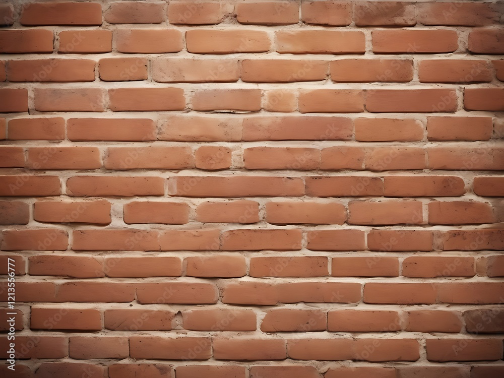 Naklejka premium Abstract vintage red brick wall texture for the background