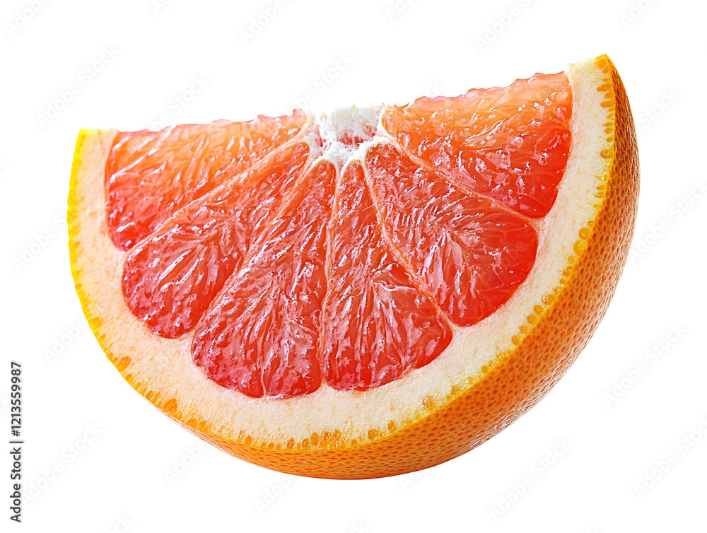 Grapefruit slice png isolated on transparent background Grapefruit slice png isolated on transparent background