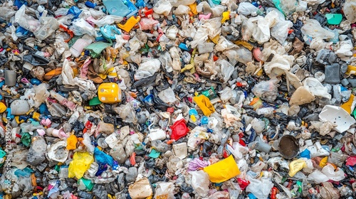 Microplastics may leach toxic chemicals, such as phthalates and bisphenols, which can interfere with the endocrine system and disrupt hormonal balance photo