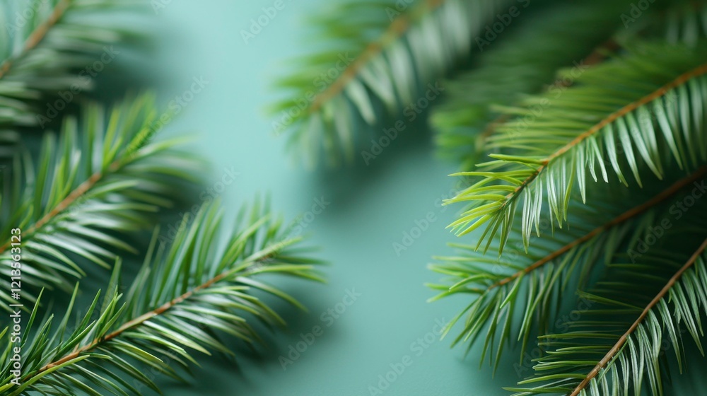 Abstract tropical mint-colored background with subtle palm tree shadows, offering a fresh and modern backdrop for product presentations or mockup designs. Abstract tropical mint-colored background with subtle palm tree shadows, offering a fresh and modern backdrop for product presentations or mockup designs.