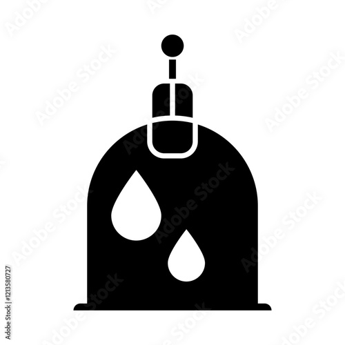 blood cupping ,Vacuum bloodletting icon vector design templates