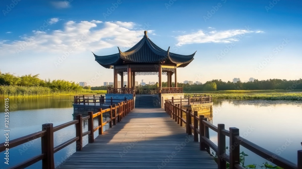 Ancient Chinese temple in the morning, an ideal destination to uncover China's cultural landmarks amidst the Chinese New Year festivities. Ancient Chinese temple in the morning, an ideal destination to uncover China's cultural landmarks amidst the Chinese New Year festivities.