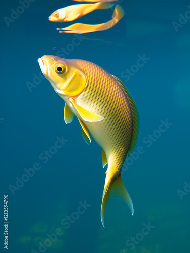 Carp-like freshwater fish cyprinid photo