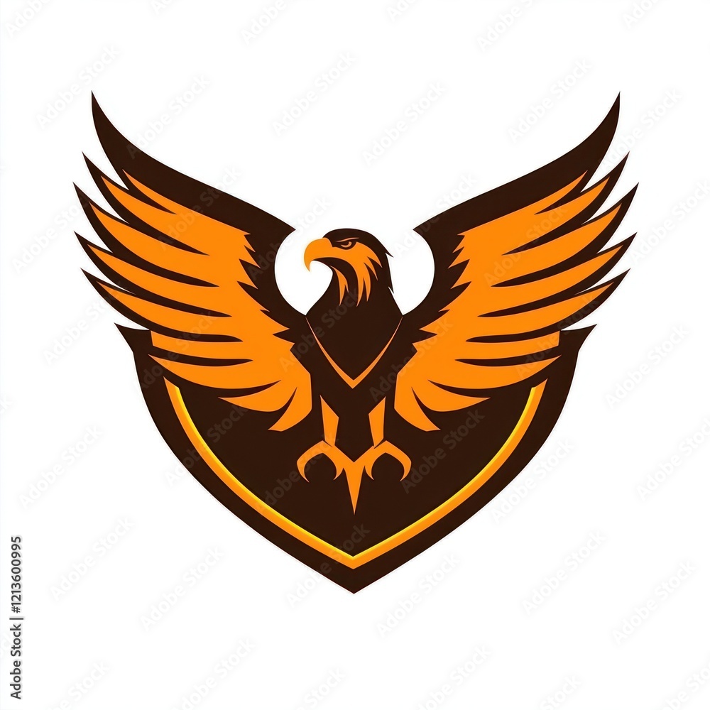 Powerful eagle symbol graphic design Powerful eagle symbol graphic design