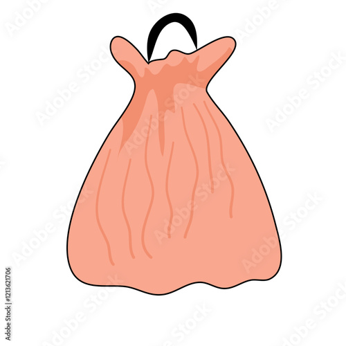 drawstring bags vector