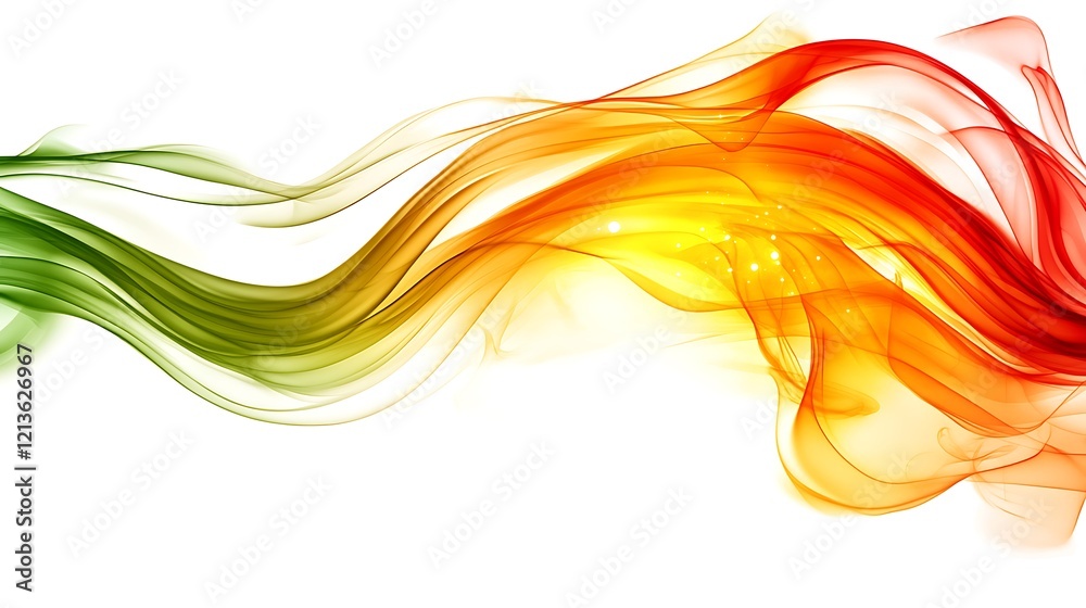 Abstract Colorful Waves Flowing Design Abstract Colorful Waves Flowing Design