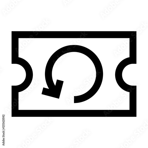 Lucq backstage black outline icon pack