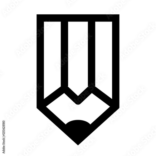 Lucq backstage black outline icon pack