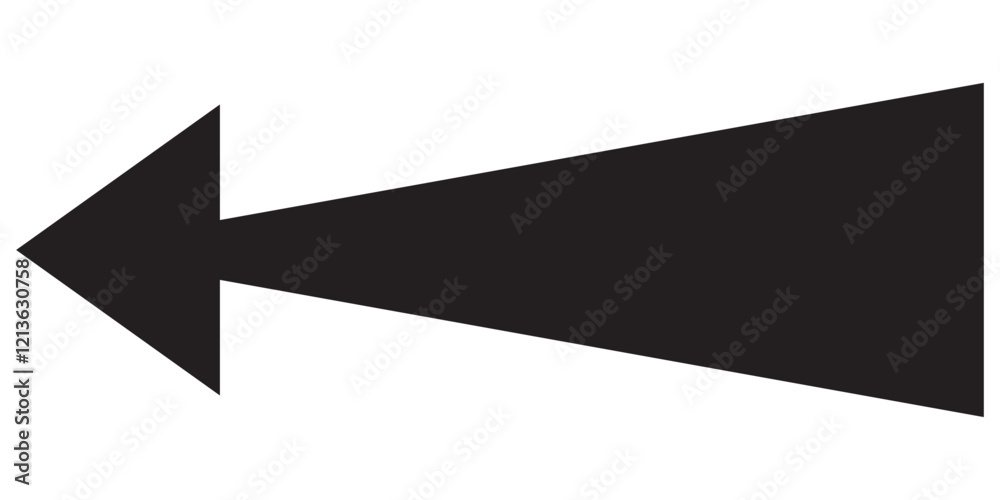 large forward or right pointing solid long arrow icon sketched as vector symbol large forward or right pointing solid long arrow icon sketched as vector symbol