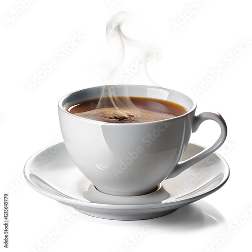 cup of coffee with steam