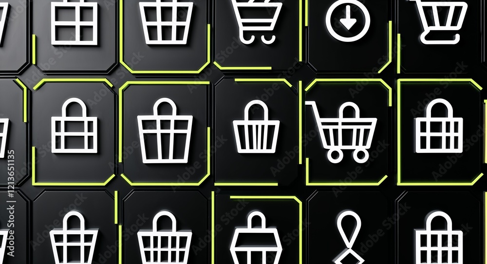 black and white icons set black and white icons set