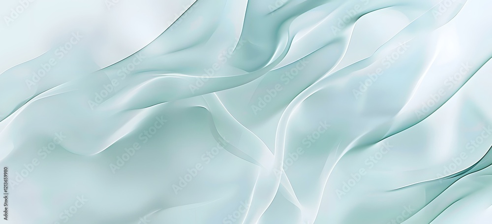 Fototapeta premium abstract blue waves