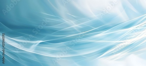 abstract blue waves