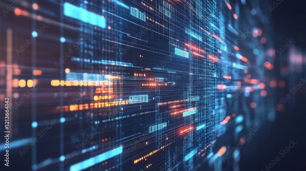 Digital Data Stream Visualization Digital Data Stream Visualization