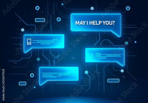 May I help you, AI technology and machine learning