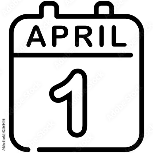 1'st April Icon