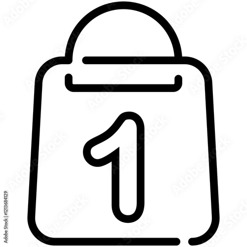 1'st April Bag Icon