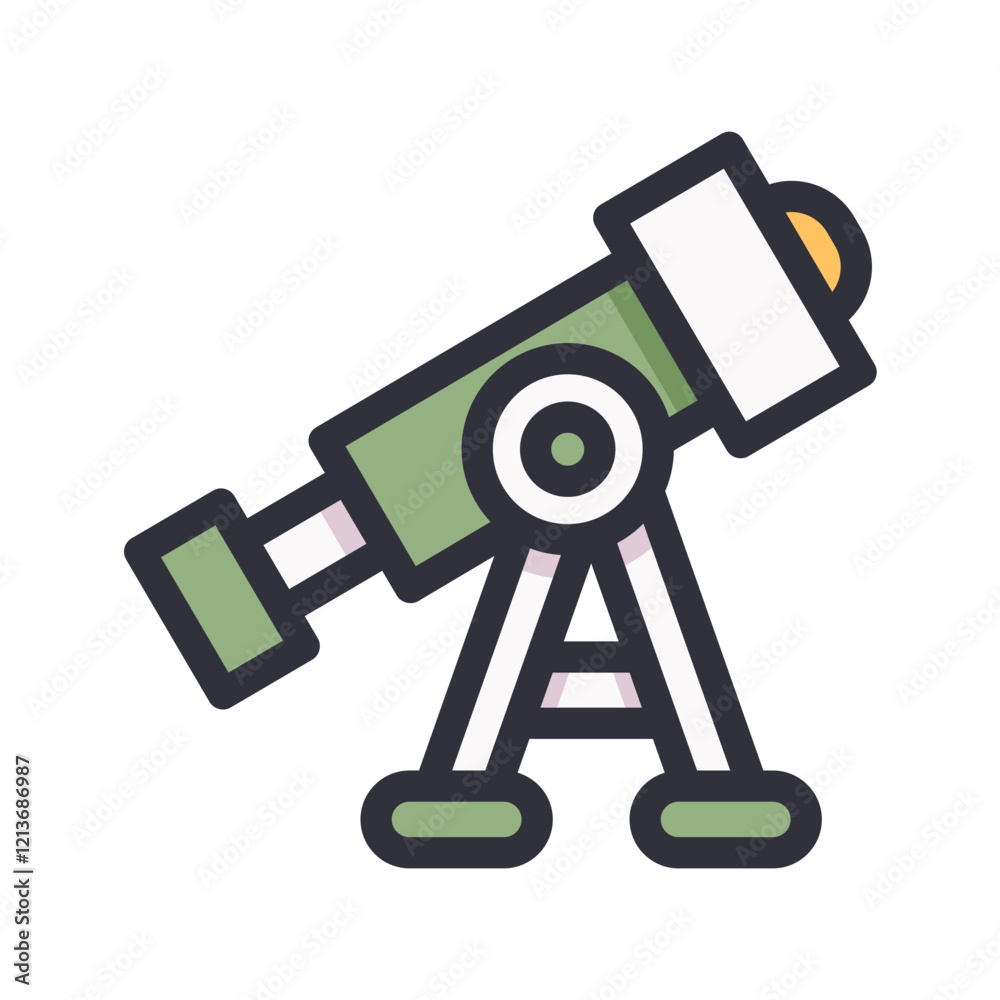 telescope filled icon telescope filled icon