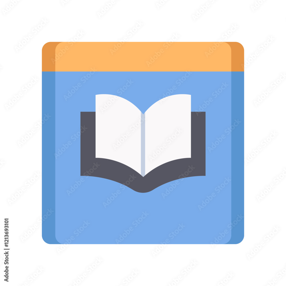 website book flat icon website book flat icon