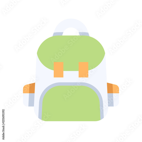 bagpack flat icon