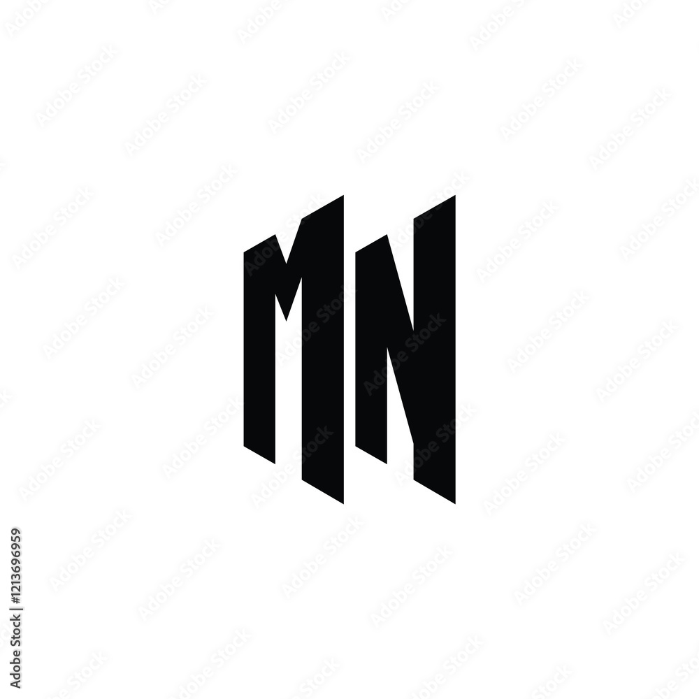 MN monogram logo design letter text name symbol monochrome logotype alphabet character simple logo MN monogram logo design letter text name symbol monochrome logotype alphabet character simple logo