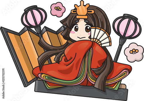 ひな祭りのお雛様