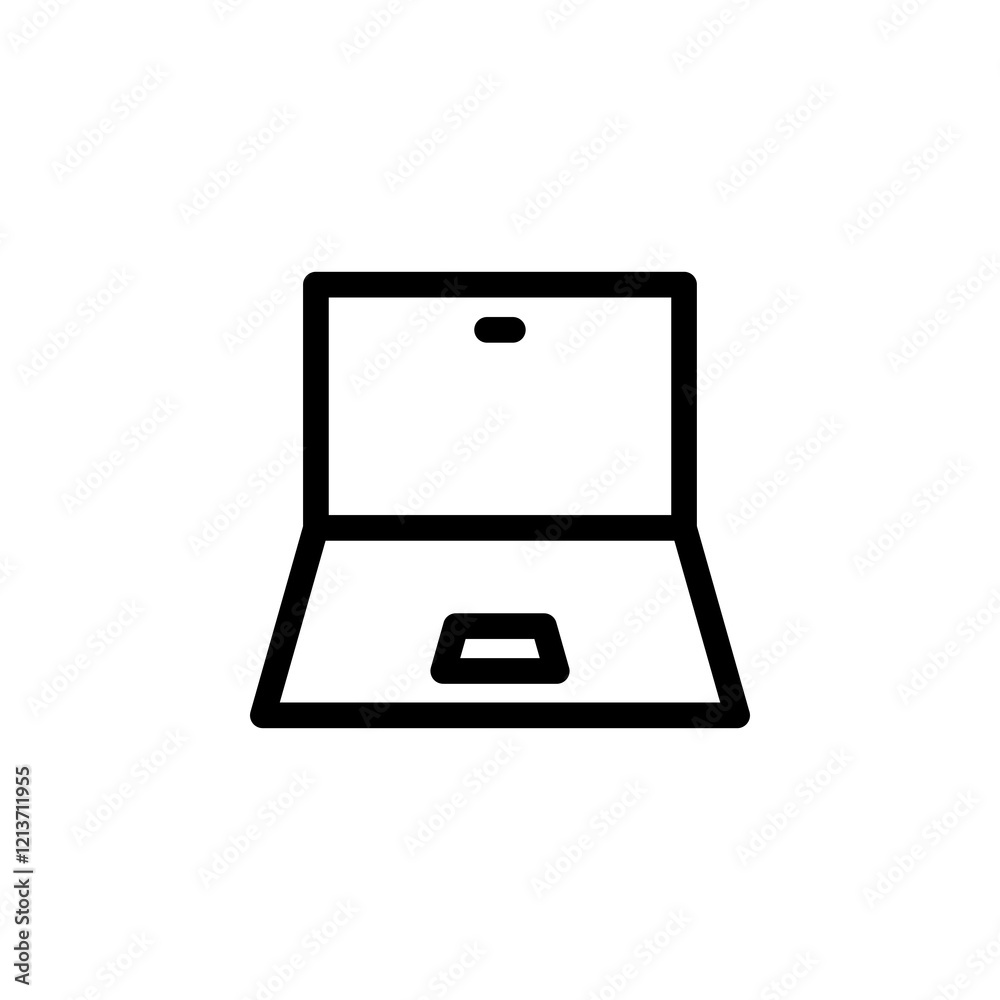 laptop icon vector template design laptop icon vector template design