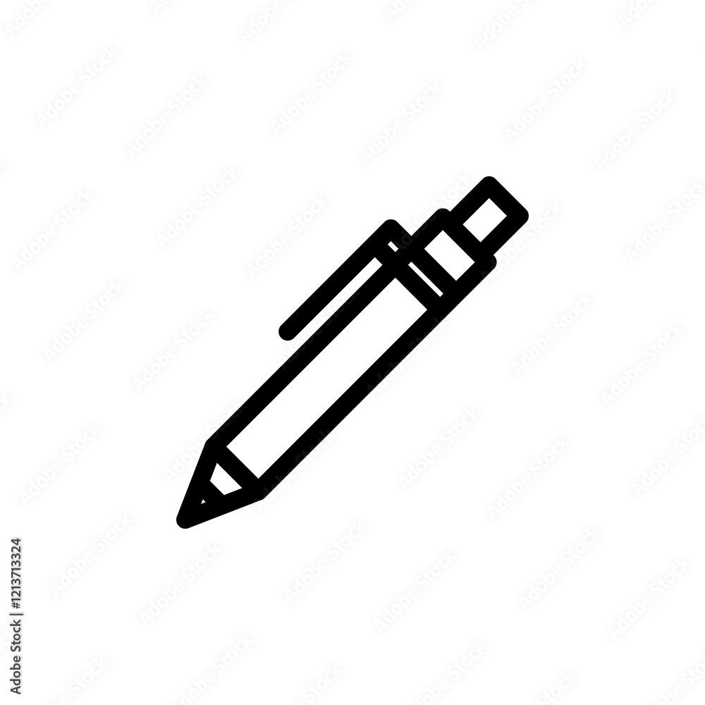 Fototapeta premium pen icon vector template design 