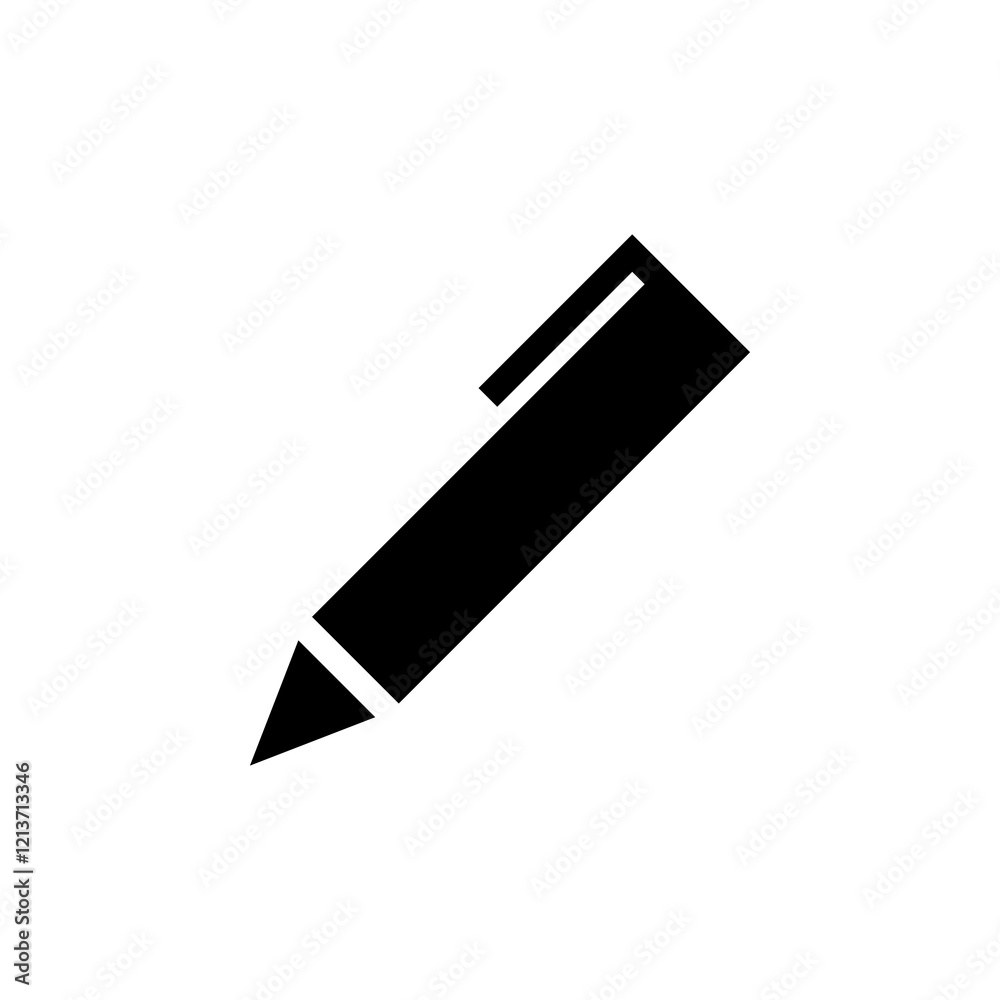 pen icon vector template design pen icon vector template design