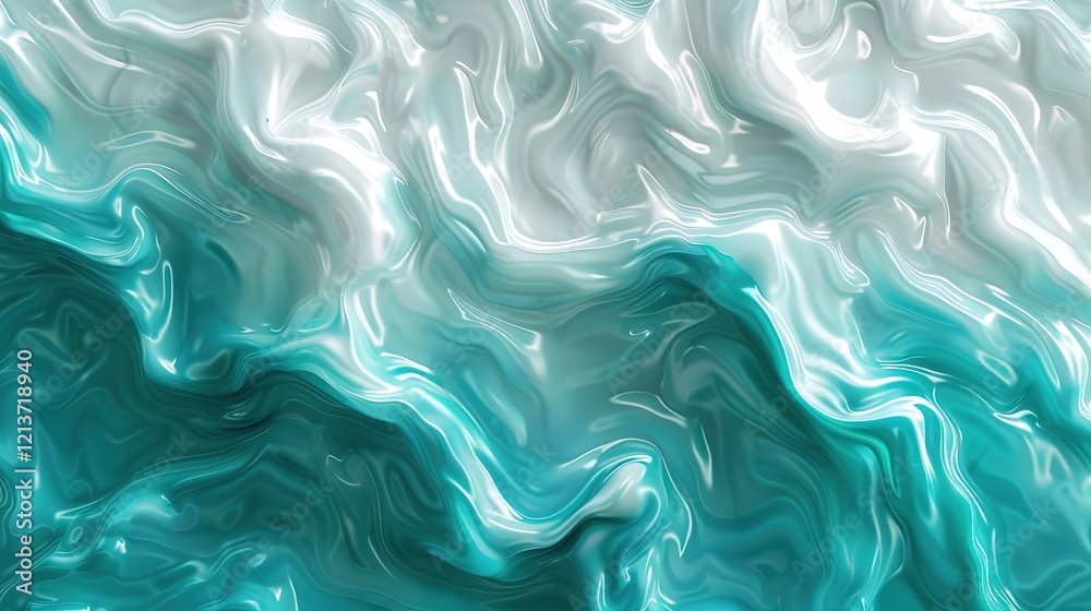 top_view_of_swirling_misty_white_and_teal_water top_view_of_swirling_misty_white_and_teal_water