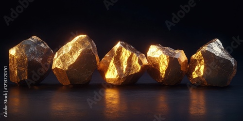 Rocks on Table