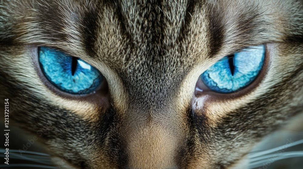 Close-up of cat with blue eyes Close-up of cat with blue eyes
