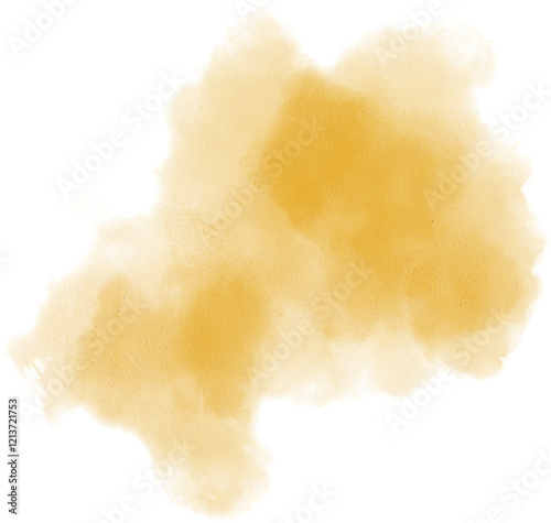 Watercolor stain texture shape. Abstract Watercolor Splash