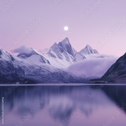 Wallpaper Mural Mystical atmosphere in mountains Torontodigital.ca