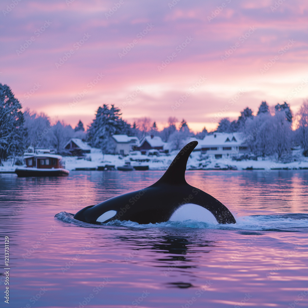 Obraz premium Killer whale