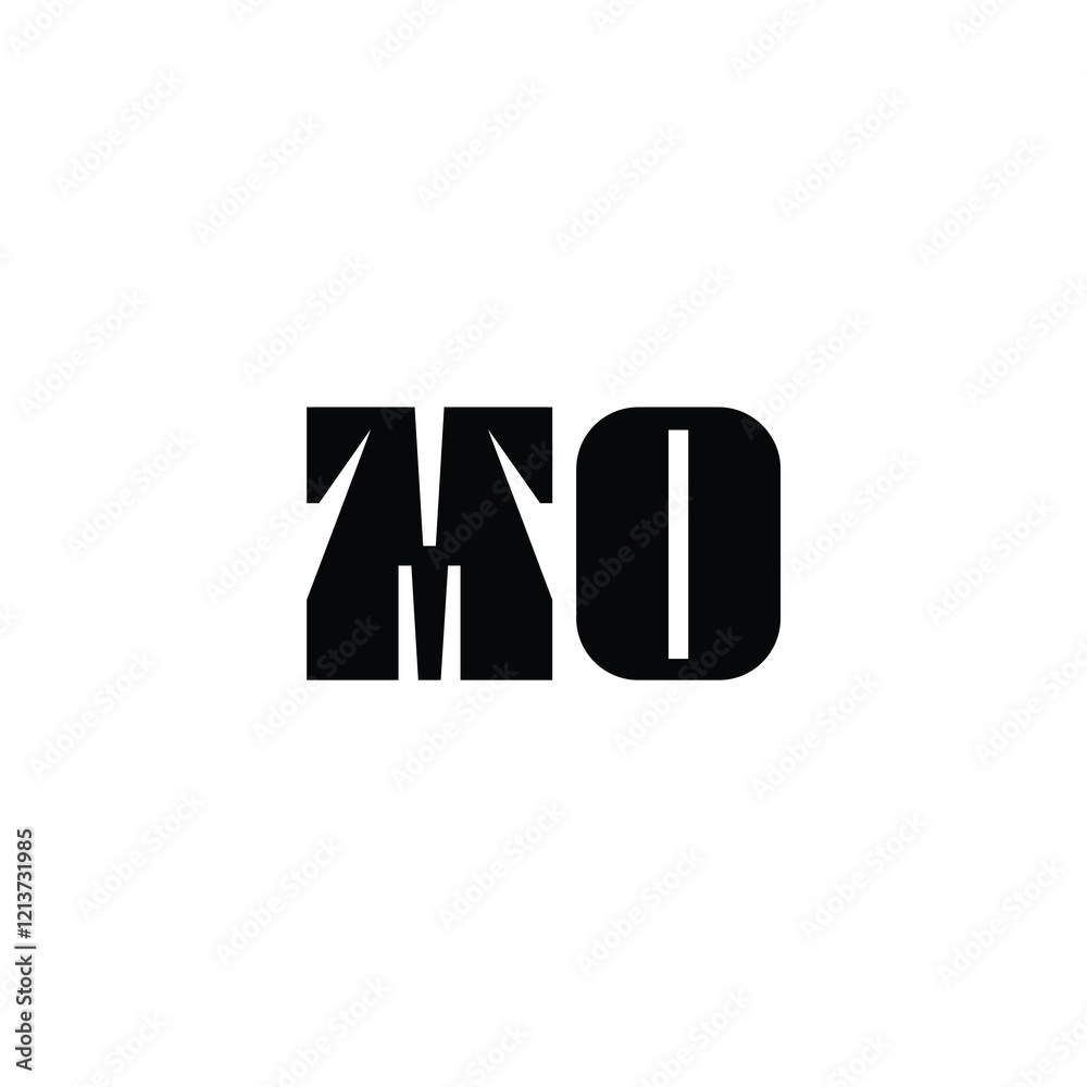 MO monogram logo design letter text name symbol monochrome logotype alphabet character simple logo MO monogram logo design letter text name symbol monochrome logotype alphabet character simple logo