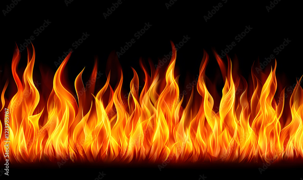 Flames dancing in darkness fire scene visual art artistic environment close-up intensity of heat Flames dancing in darkness fire scene visual art artistic environment close-up intensity of heat