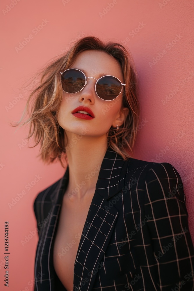 Confident smart woman, Generative AI Confident smart woman, Generative AI