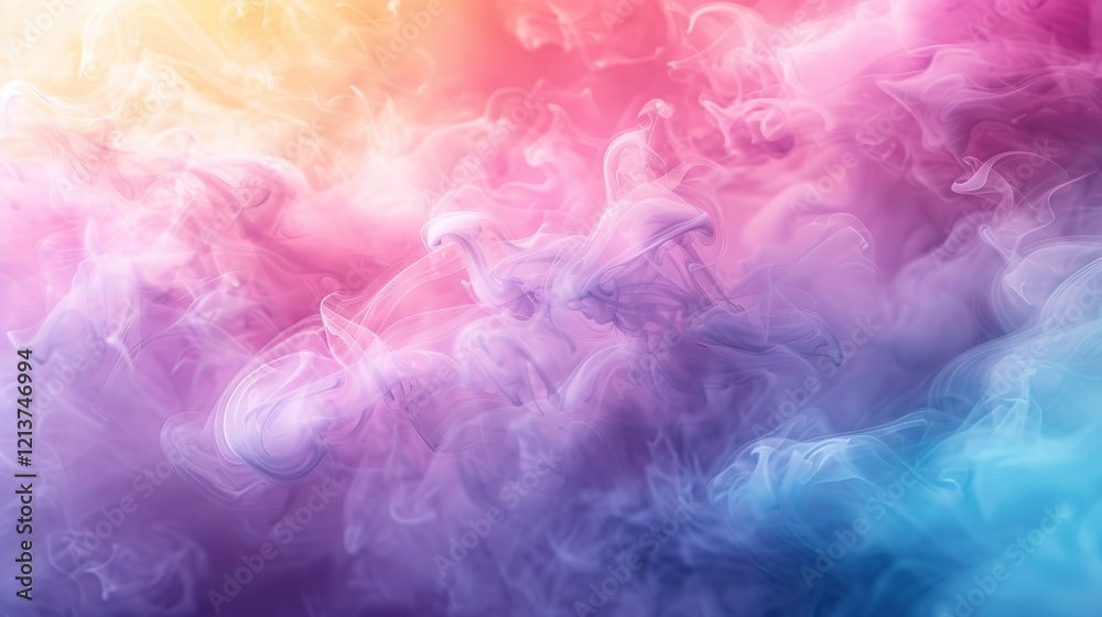 Fototapeta premium Colorful_pastel_watercolor_background_with_soft_pin