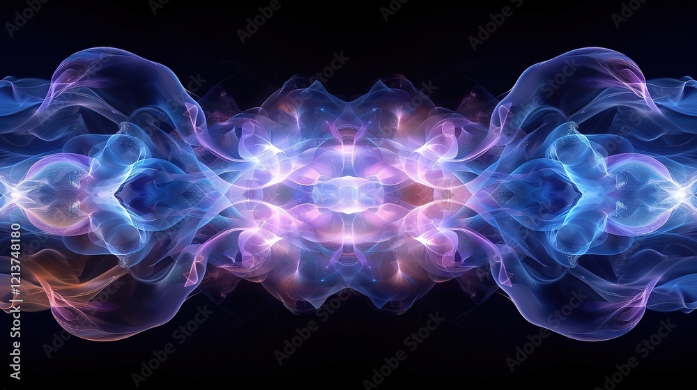 Obraz premium _Generate_an_abstract_digital_art_piece_featuring