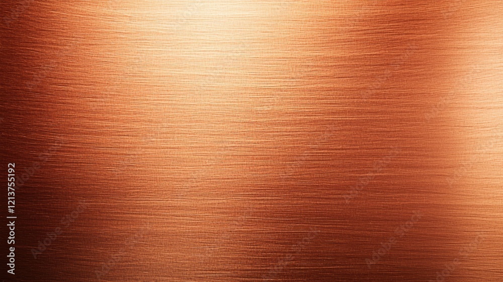 Polished copper texture with brushed finish Polished copper texture with brushed finish