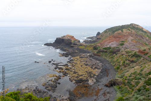 Cape Schanck is the southernmost tip of the Mornington Peninsula, Melbourne, Victoria, Australia.
 photo