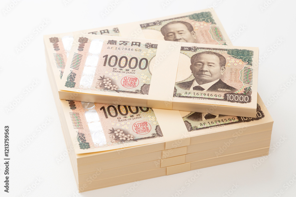 白背景に900万円 白背景に900万円