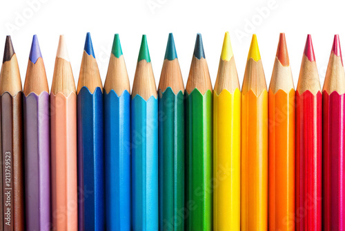 Colored Pencils Close Up