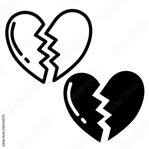 heartbreak icon sheet