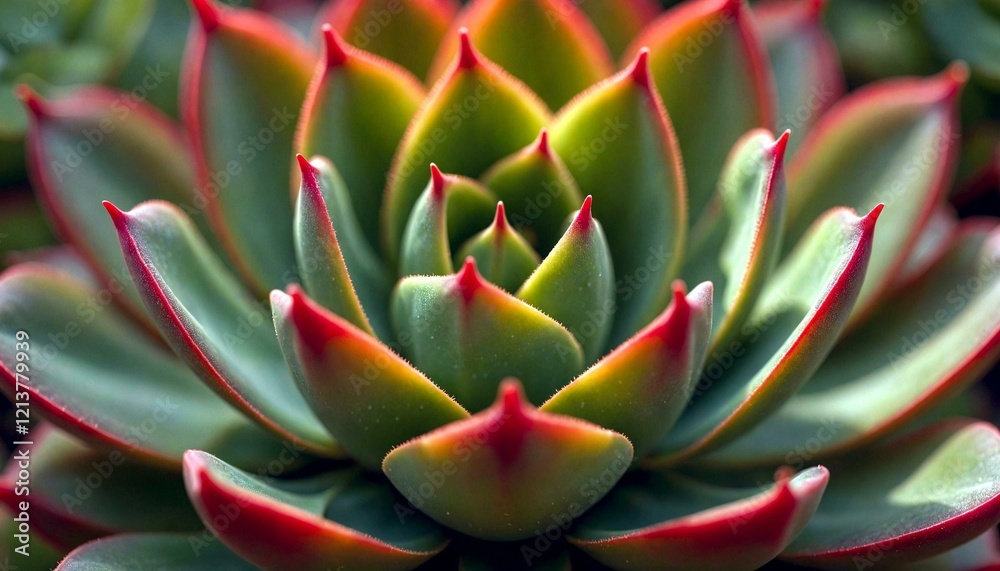 Close-Up Fire-Resistant Succulent Close-Up Fire-Resistant Succulent