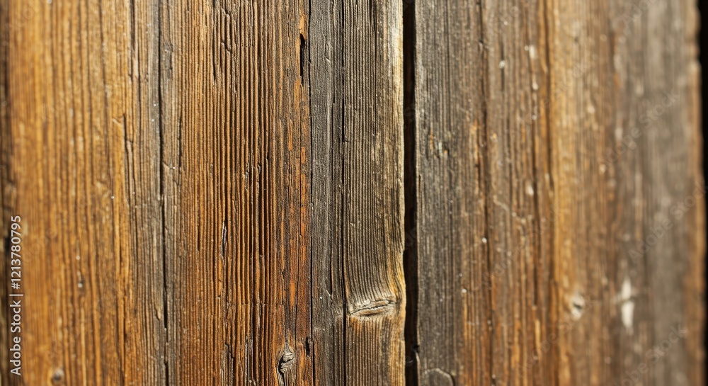 Weathered wooden door with rustic texture Weathered wooden door with rustic texture